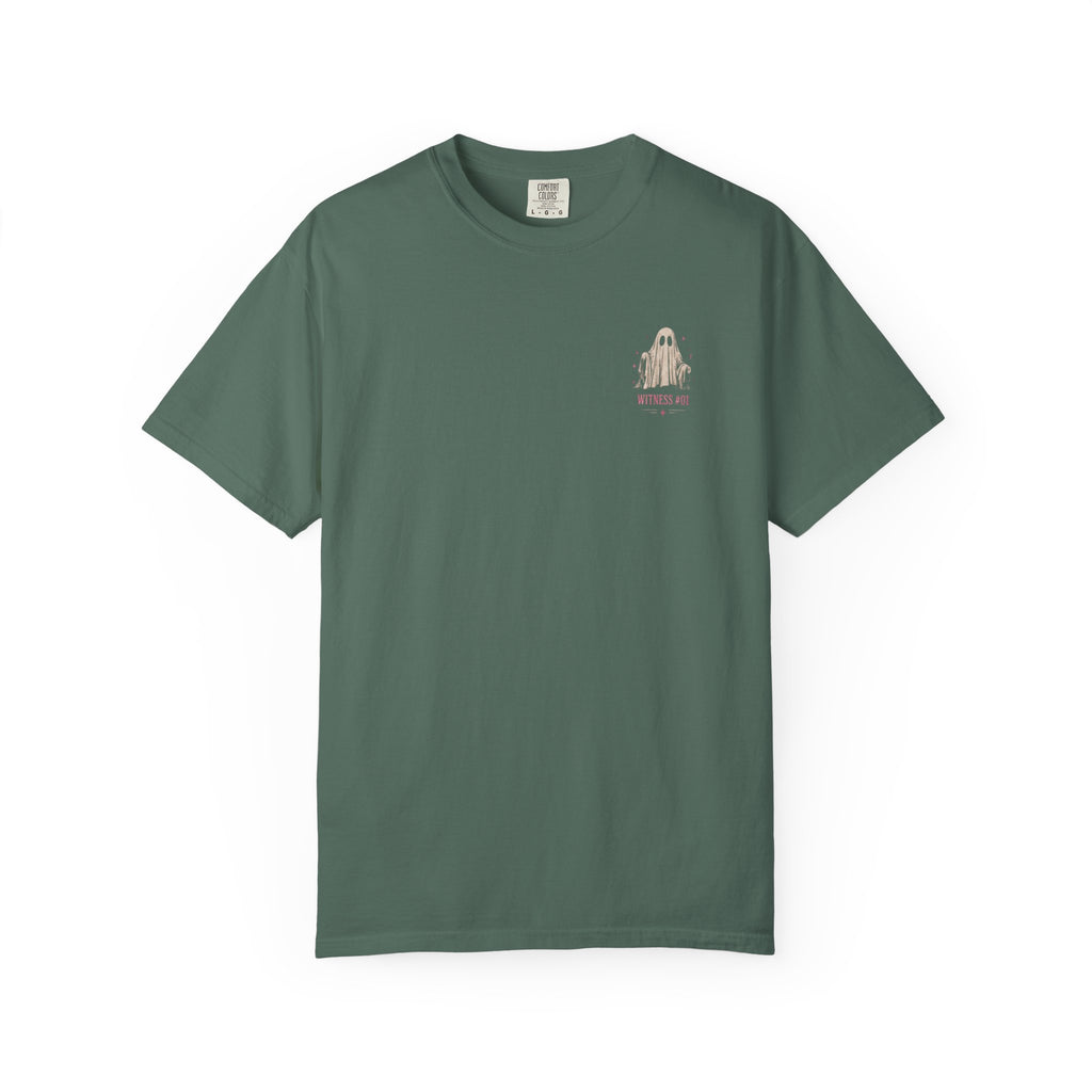 Normal people see ghosts ..Unisex Garment-Dyed T-shirt