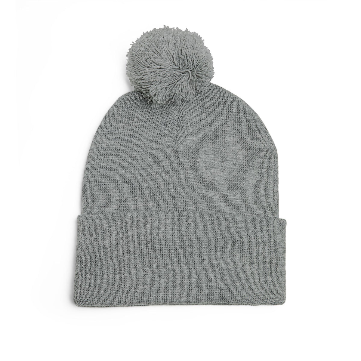 Pom-Pom Knit Cap (Embroidery)
