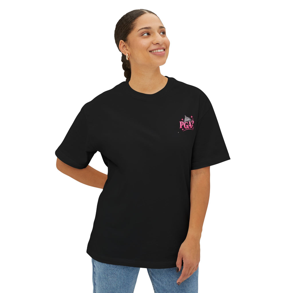 Pretty Girls Ask Questions Oversized Tee