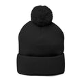 Pom-Pom Knit Cap (Embroidery)