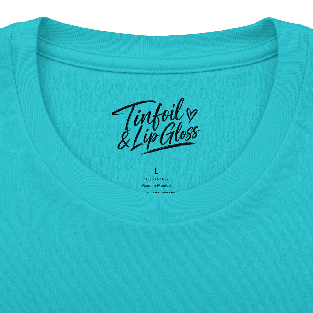 Mermaid /The Ocean is Hiding Something Unisex Cotton Crew Tee