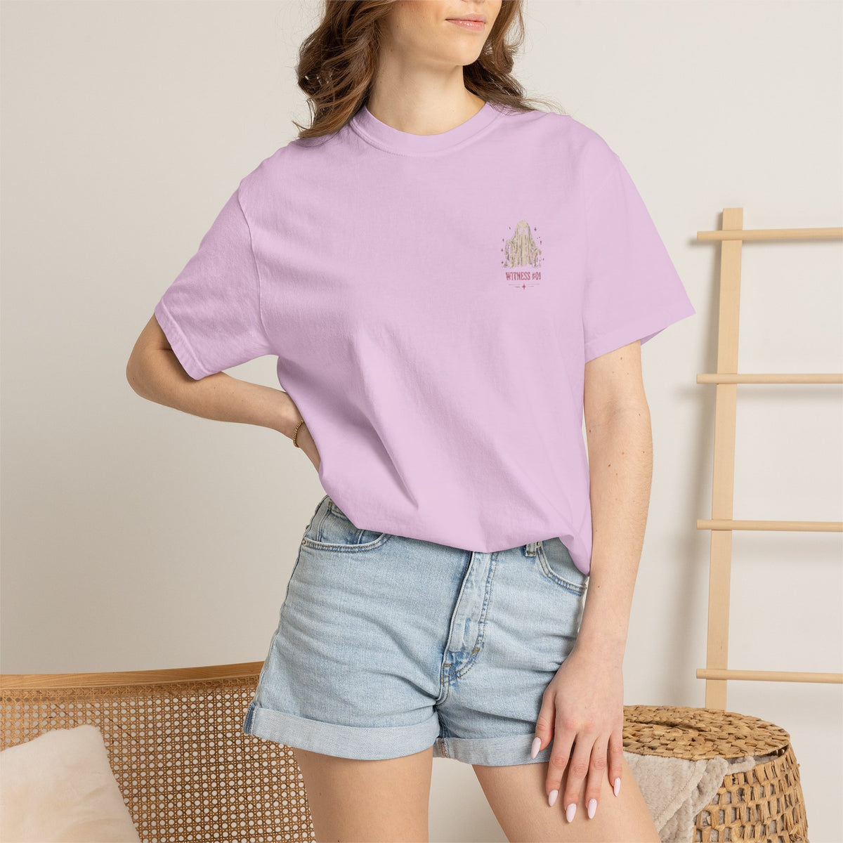 Normal people see ghosts ..Unisex Garment-Dyed T-shirt